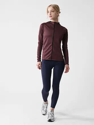 ON | Veste de course à capuche Climate pour femmes | beere